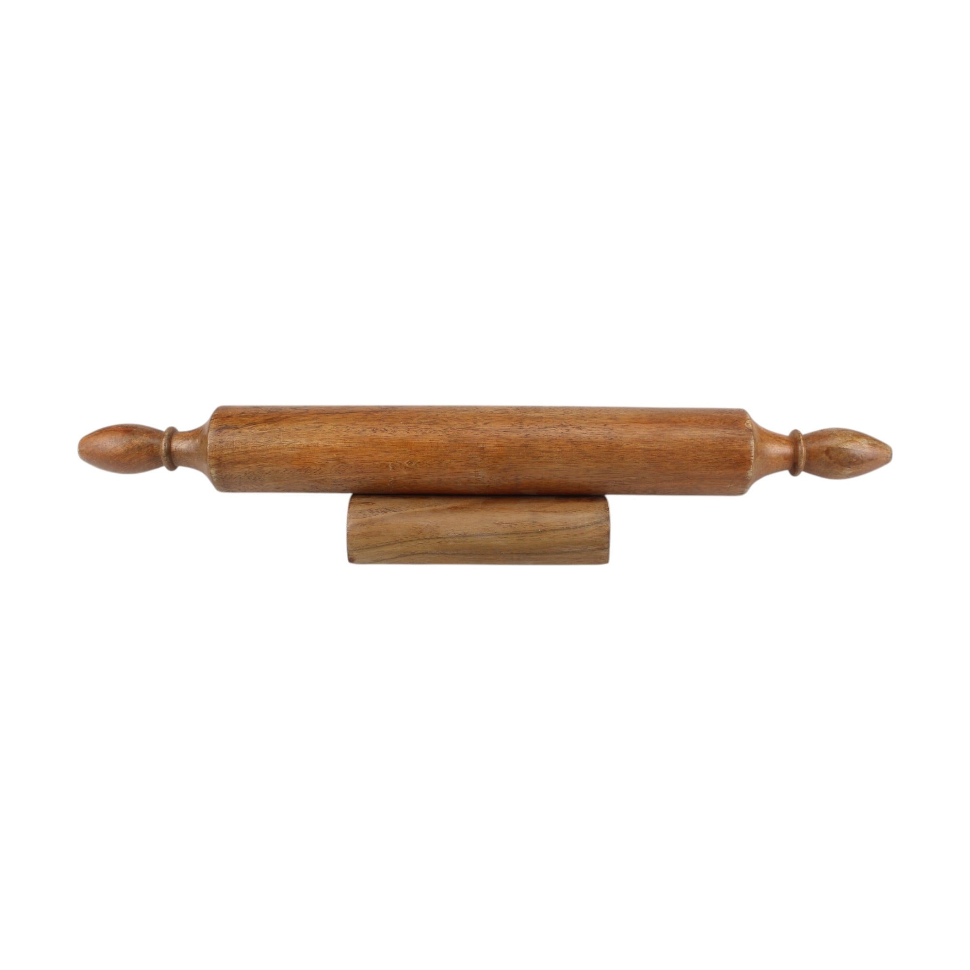 Lakkad Baaz Wooden Rolling Pin with Stand