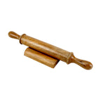 Lakkad Baaz 42.5 cm Wooden Rolling Pin (Belan) with Base
