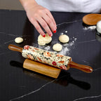 Lakkad Baaz Wooden Rolling Pin with Stand
