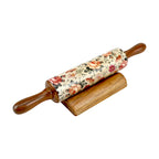 Lakkad Baaz Wooden Rolling Pin with Stand