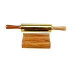 Lakkad Baaz Wooden Rolling Pin with Stand