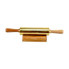 Lakkad Baaz Wooden Rolling Pin with Stand