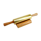Lakkad Baaz Wooden Rolling Pin with Stand