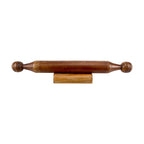 Lakkad Baaz Wooden Rolling Pin with Stand