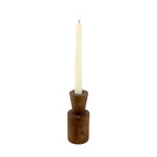 Solid Wood Taper Candle Holder