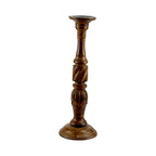 Handcrafted Mango Wood Taper Candle Pillar Holder