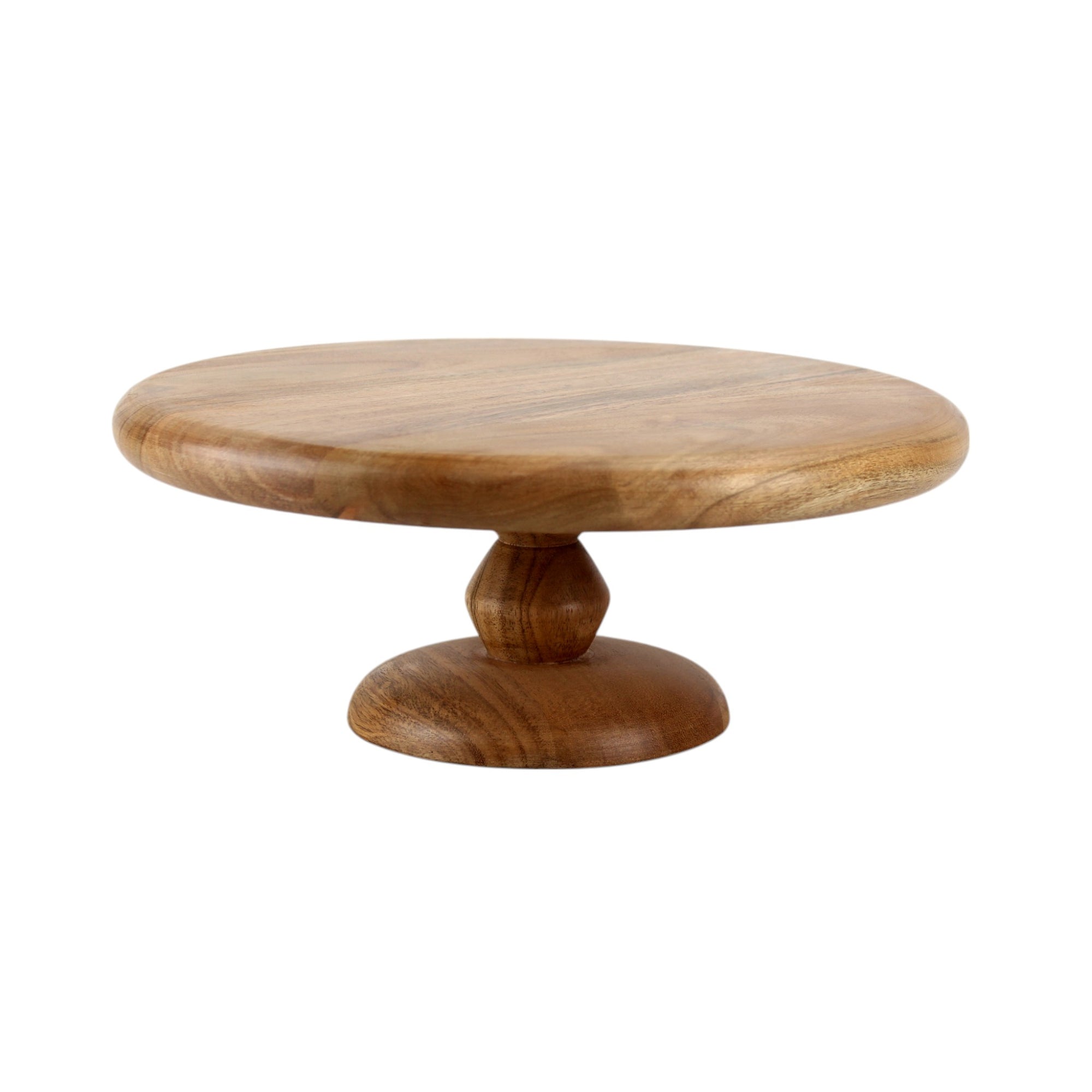Handcrafted Wooden Cake Stand