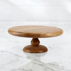 Handcrafted Wooden Cake Stand