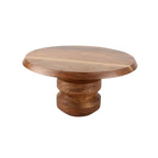 Flat Wooden Cake Stand