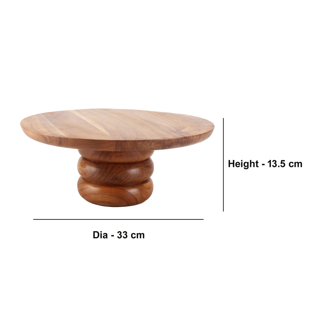 Wooden Cake Stand