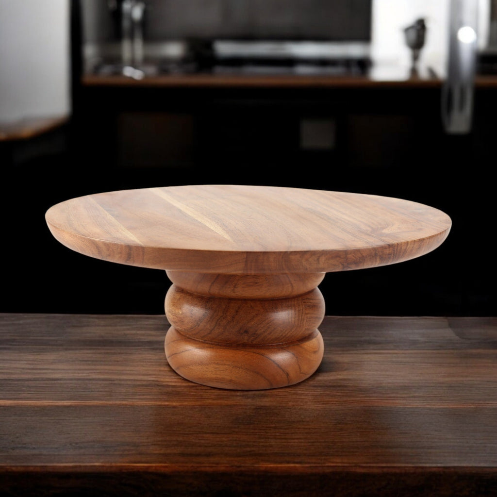Wooden Cake Stand