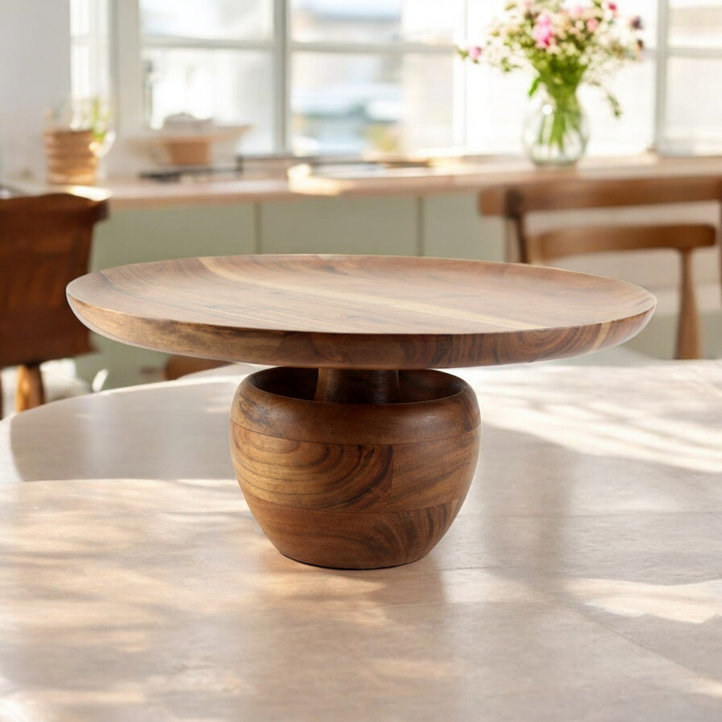 Wooden Cake Stand
