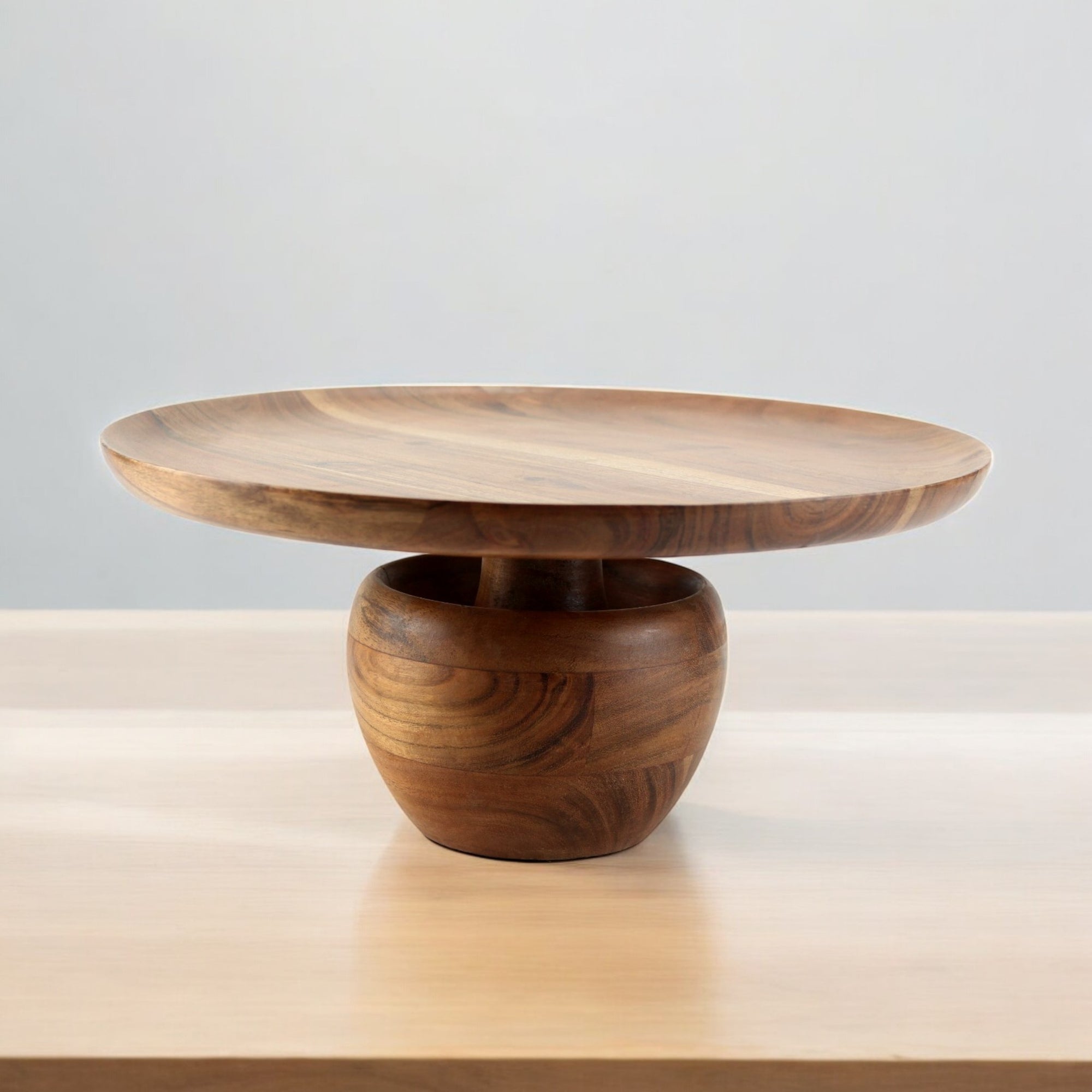 Wooden Cake Stand