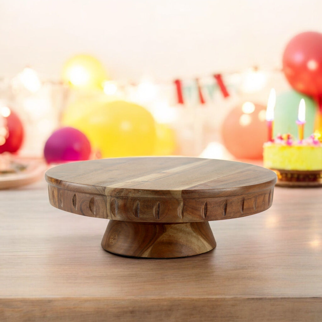 Lakkad Baaz Wooden Cake Stand