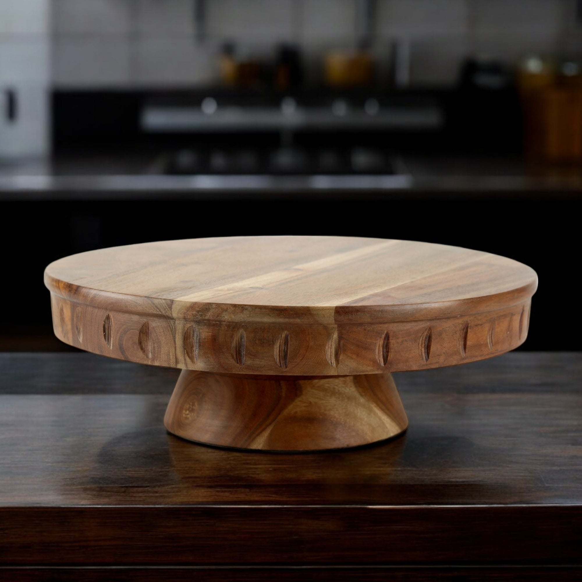 Lakkad Baaz Wooden Cake Stand