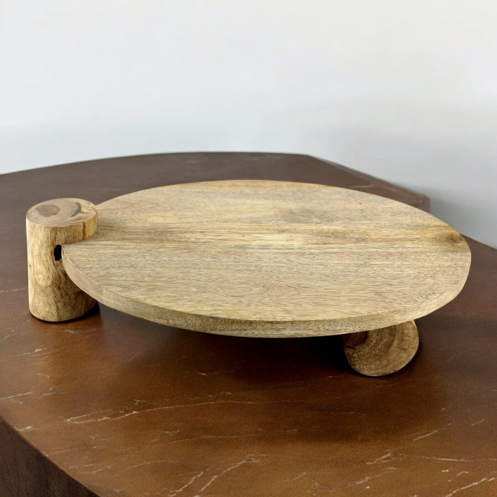 Lakkad Baaz Wooden Cake Stand