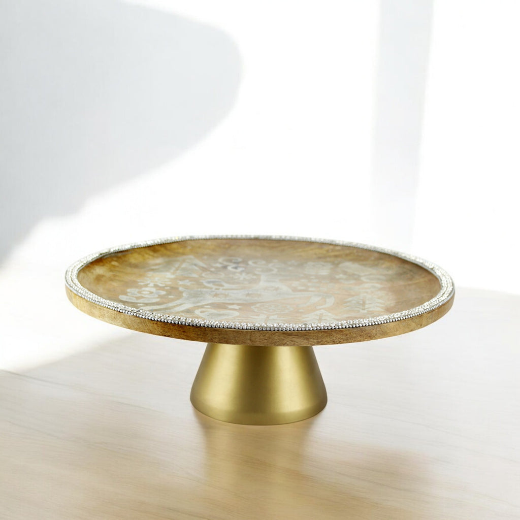 Lakkad Baaz Wooden Cake Stand