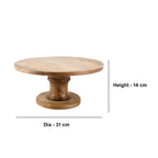 Lakkad Baaz Wooden Cake Stand