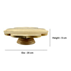 Lakkad Baaz Wooden Cake Stand