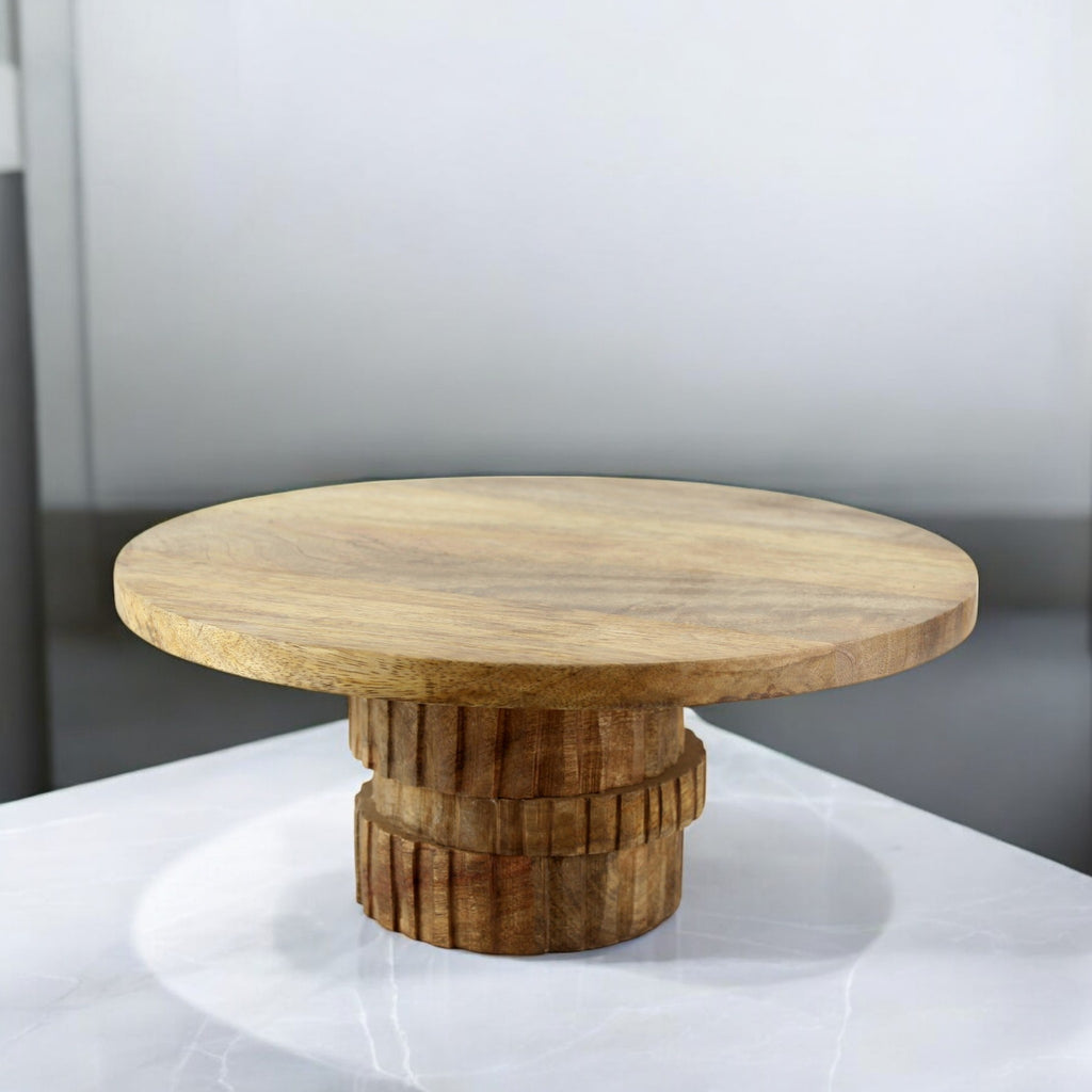 Lakkad Baaz Wooden Cake Stand