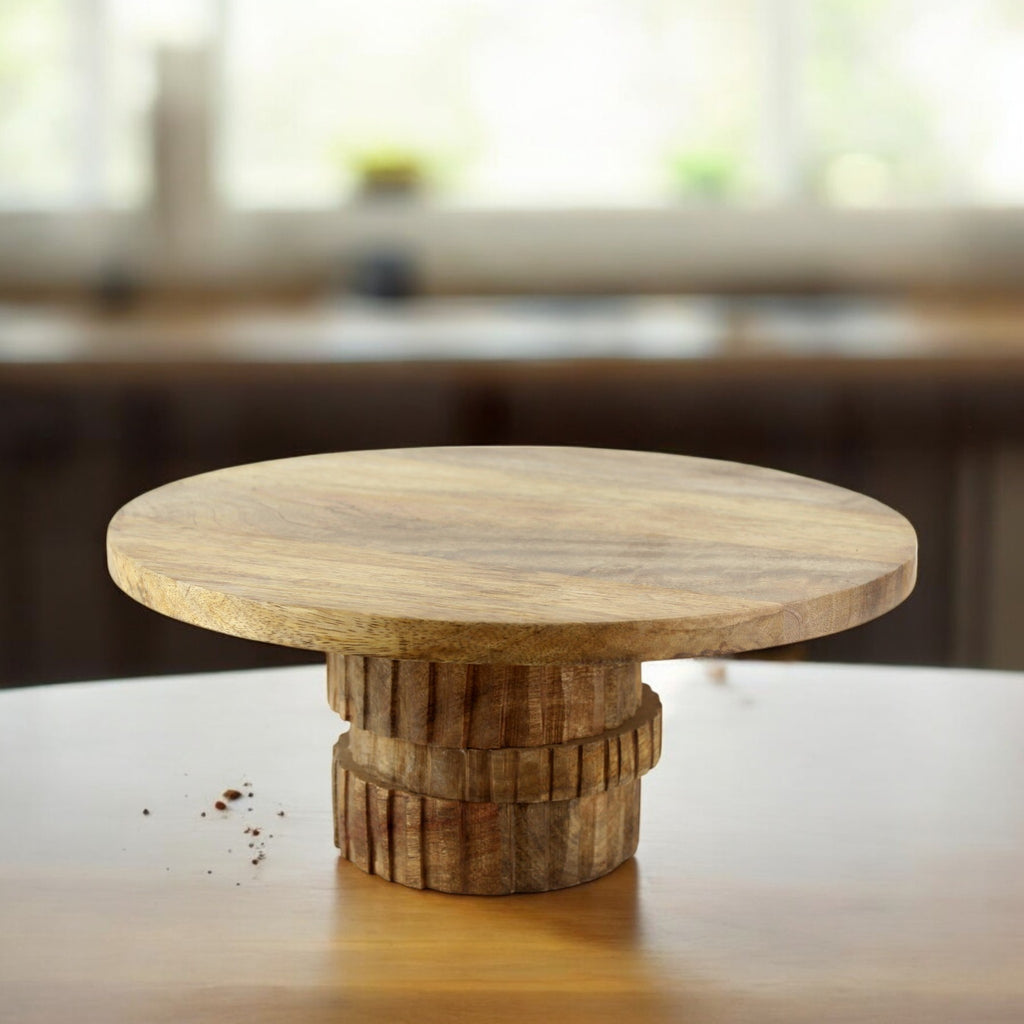 Lakkad Baaz Wooden Cake Stand