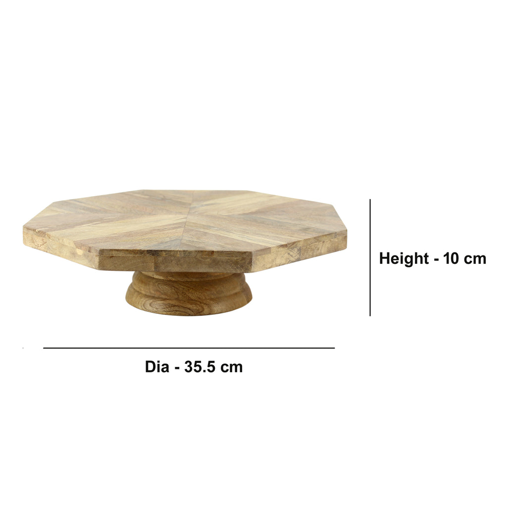 Lakkad Baaz Wooden Cake Stand