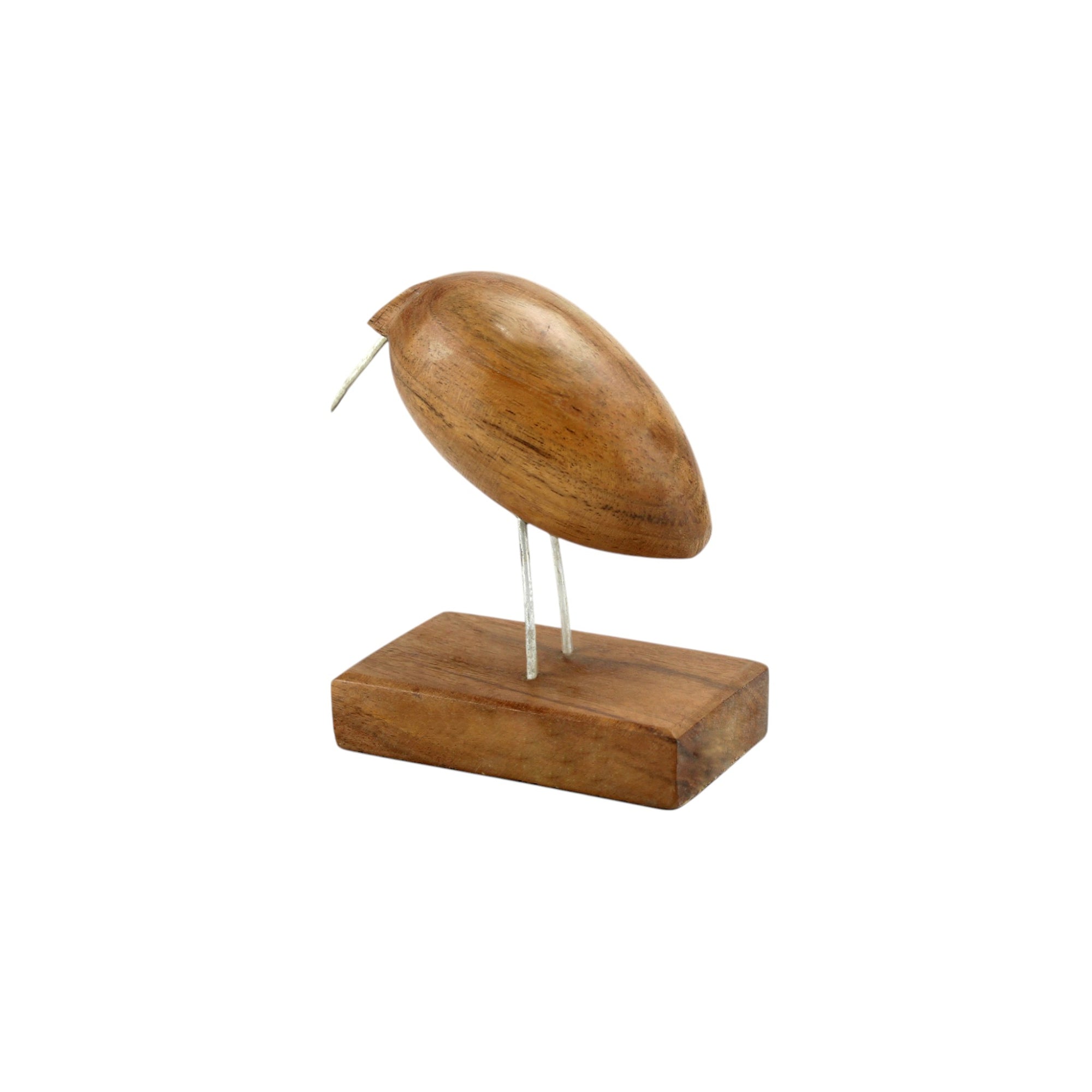 Wooden Bird Figurine