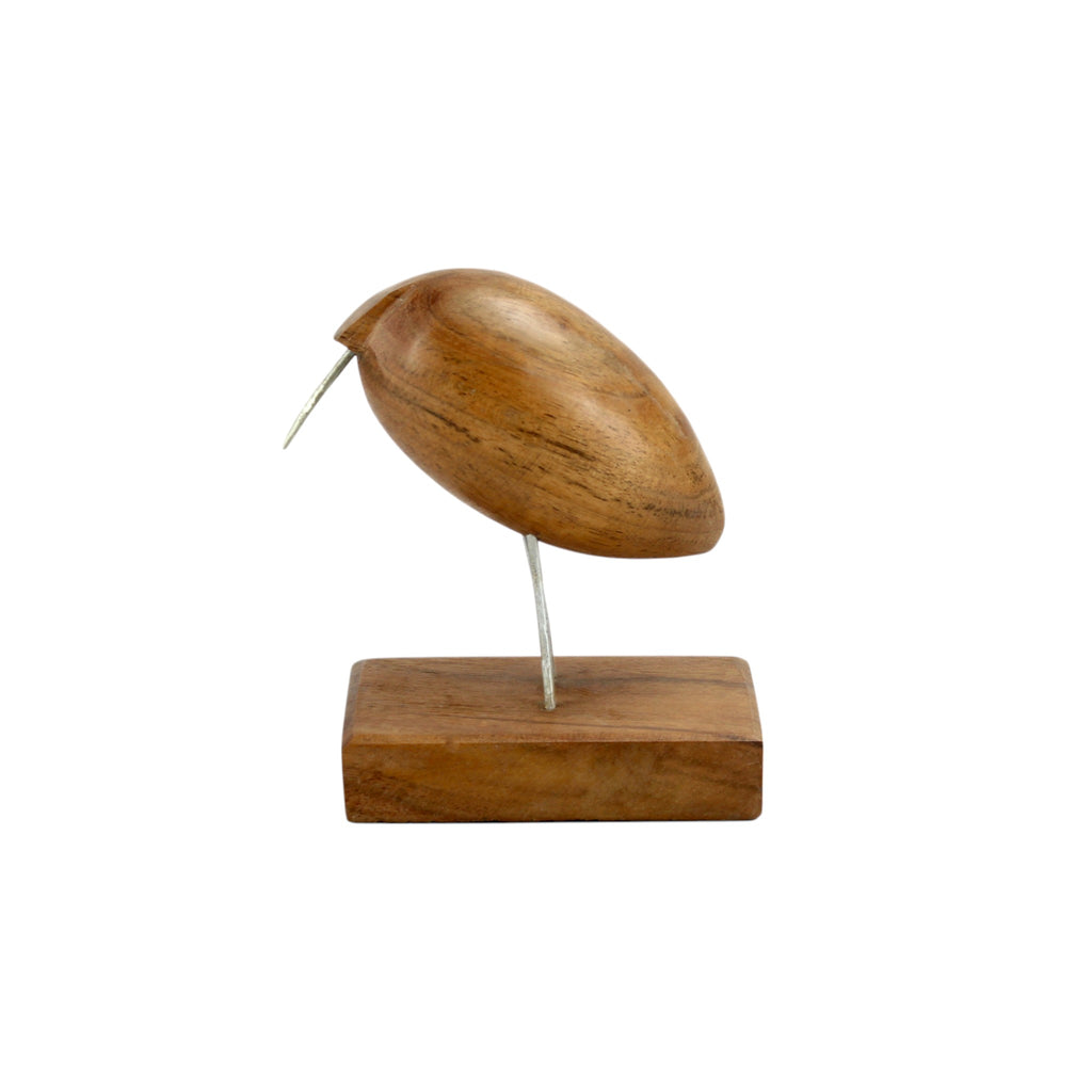 Wooden Bird Figurine