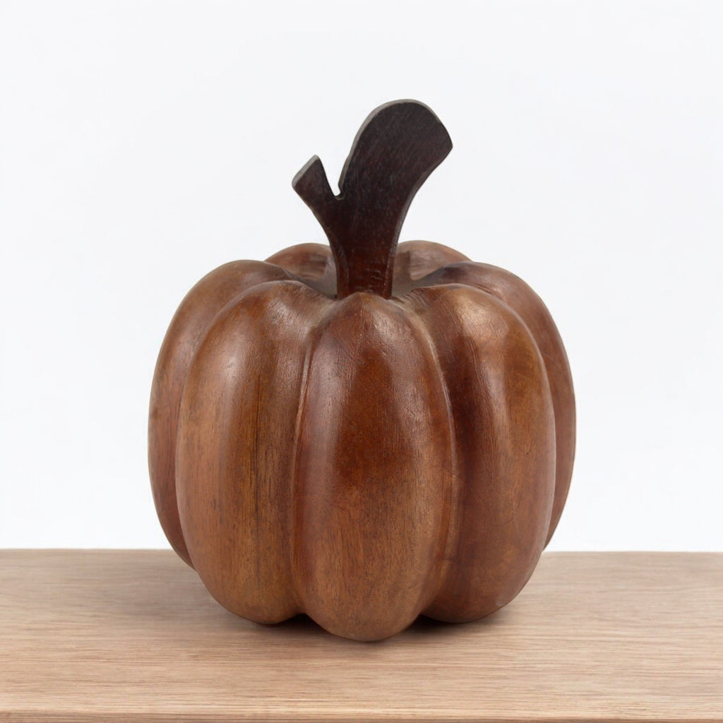 Wooden Decorative Pumpkin Art