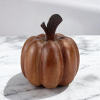 Wooden Decorative Pumpkin Art