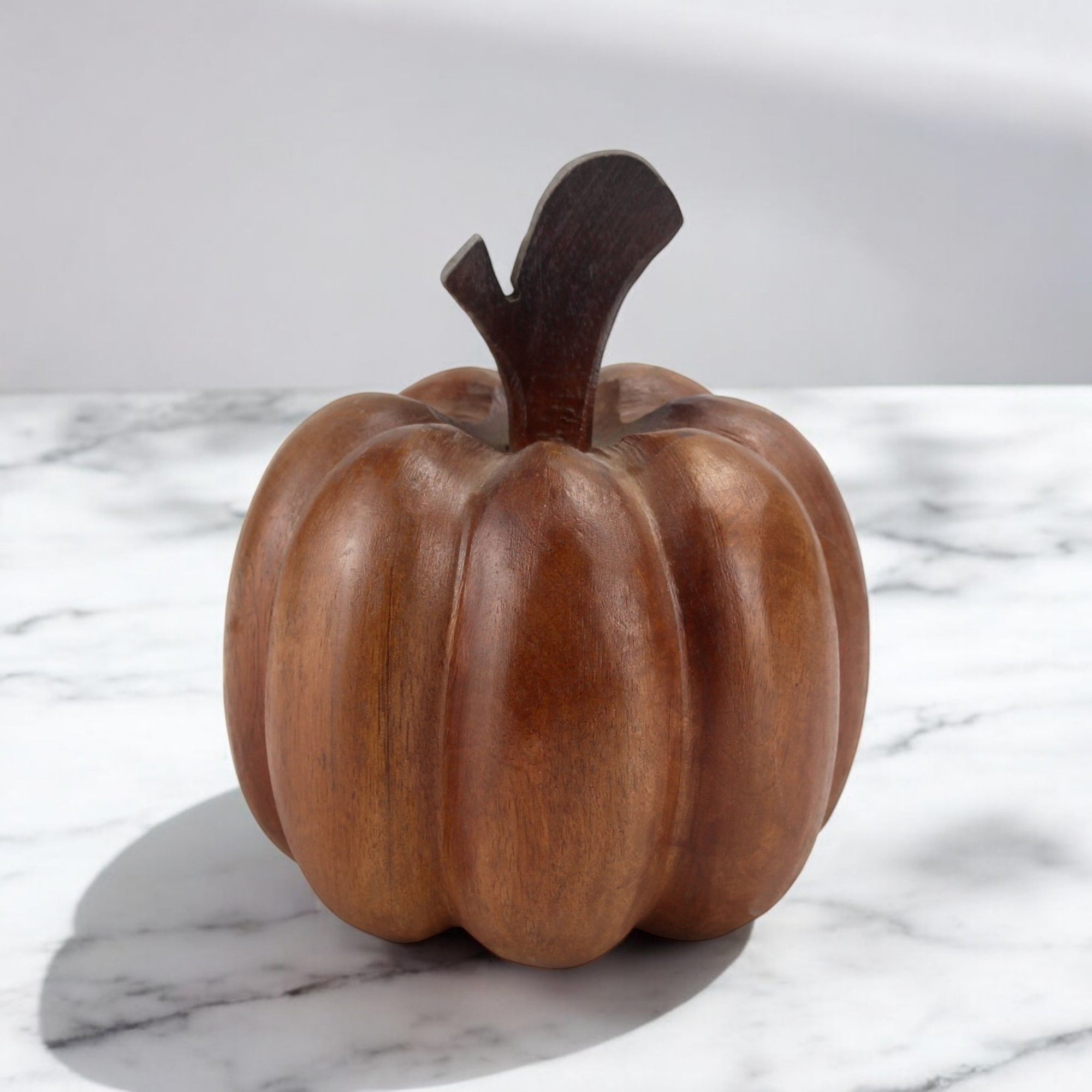 Wooden Decorative Pumpkin Art