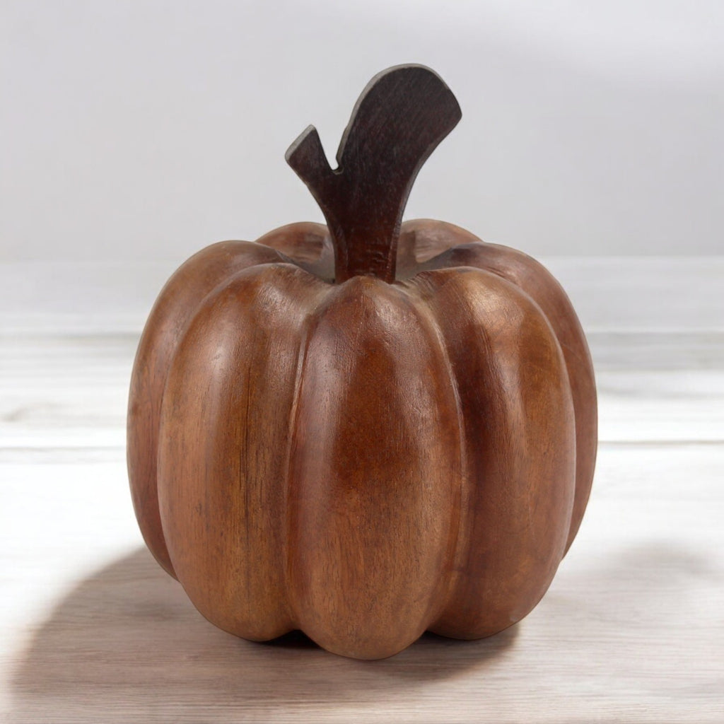 Wooden Decorative Pumpkin Art