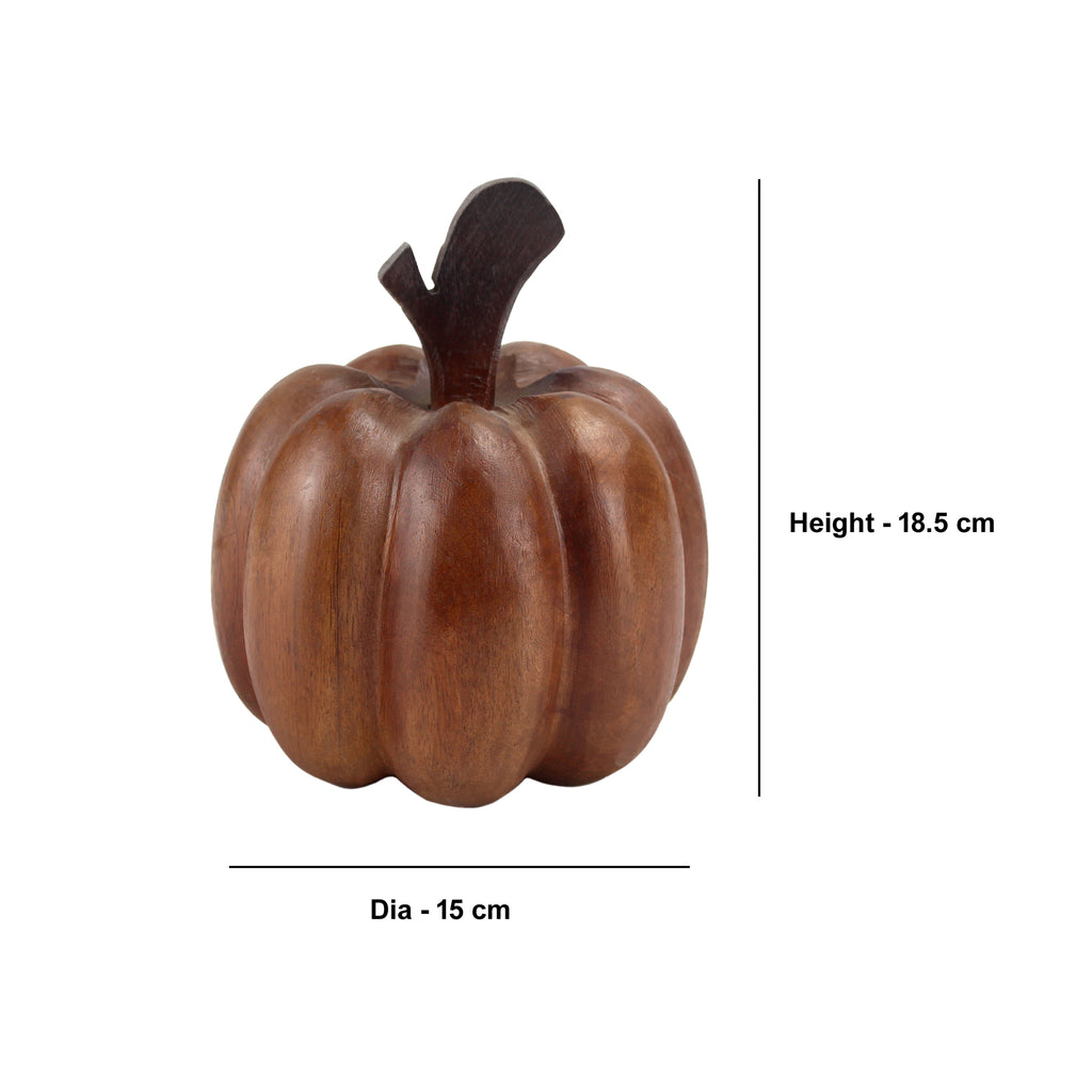 Wooden Decorative Pumpkin Art