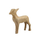 Wood Deer Figurine