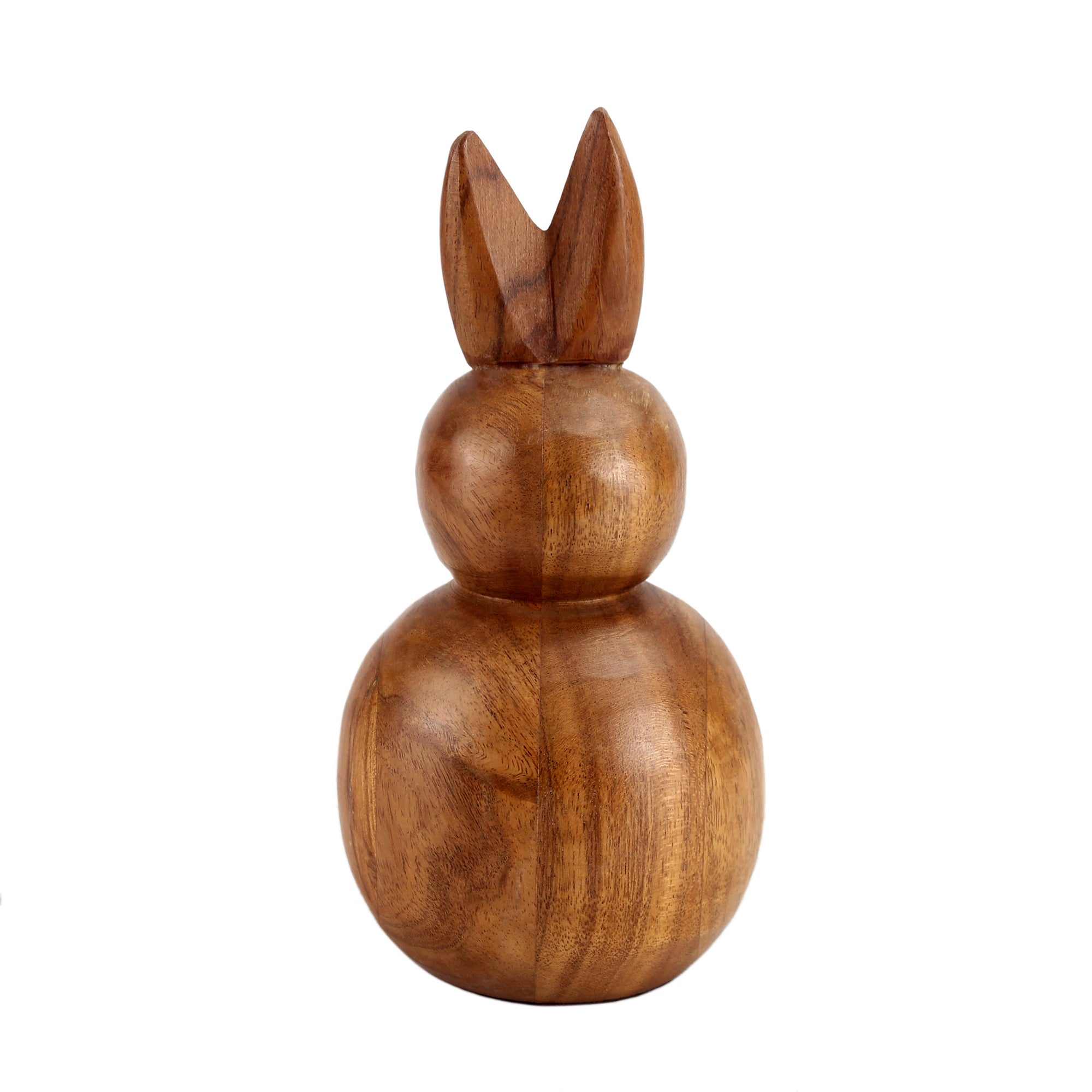 Wood Bunny Figurine