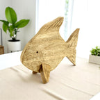 Wood Fish Figurine