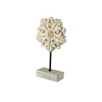 Wood Four-Leaf Decorative Accent