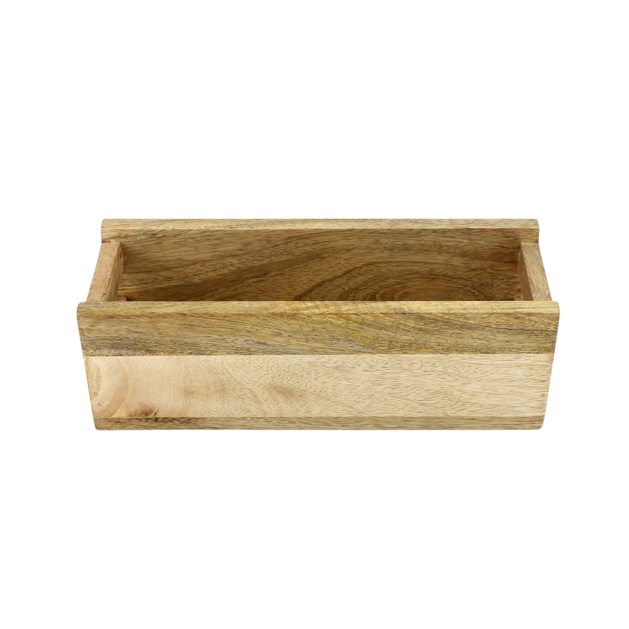 Wood Rectangular Organizer Caddy (Tray)