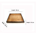 Wood Rectangular Organizer Tray