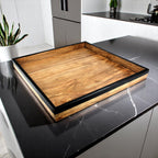 Wood Rectangular Organizer Tray