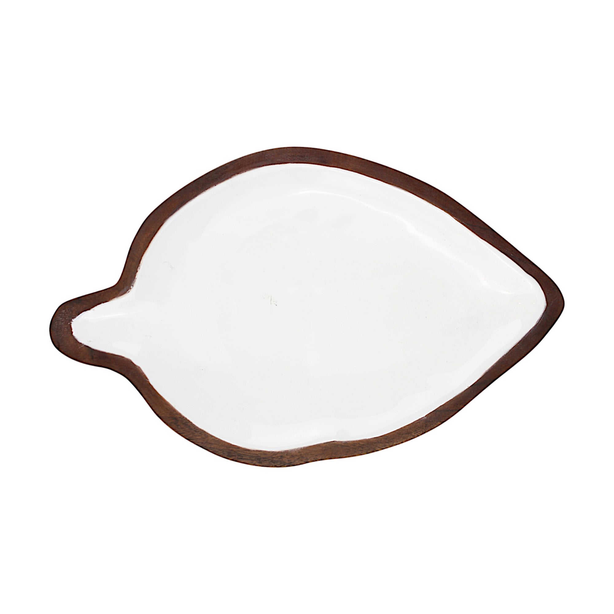 Wood leave desgin Serving Tray