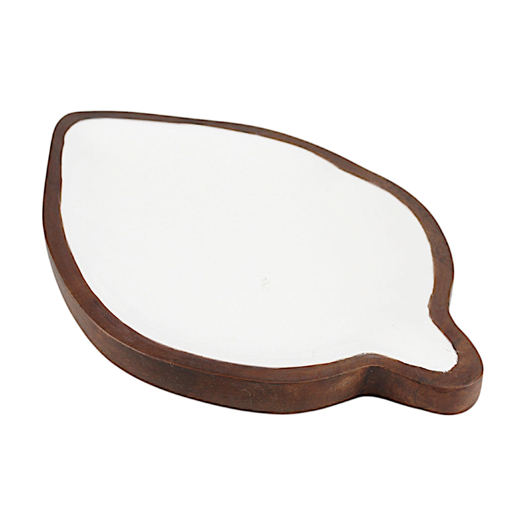 Wood leave desgin Serving Tray