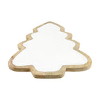 Wood Tree-Shaped Serving Tray