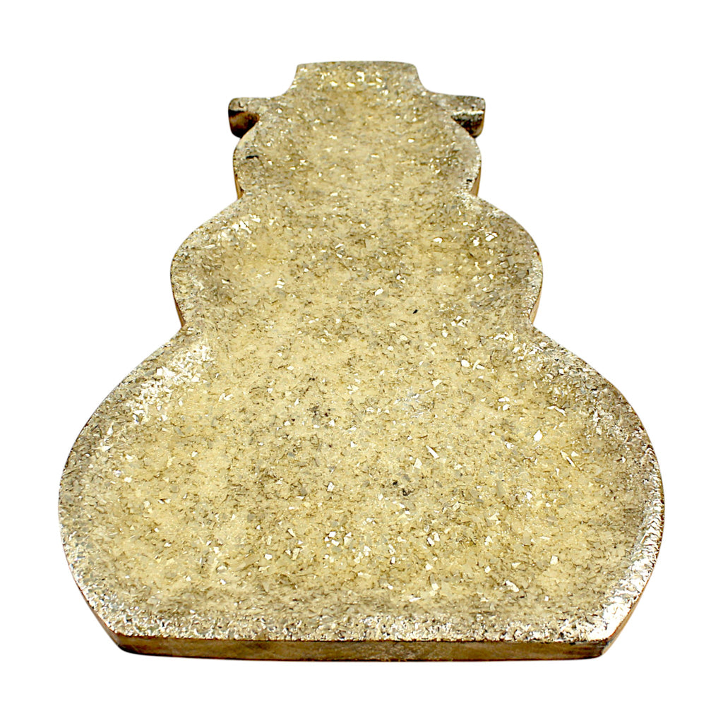 Mozek art  stylish design three aluminium bird beautiful look serving wooden Tray