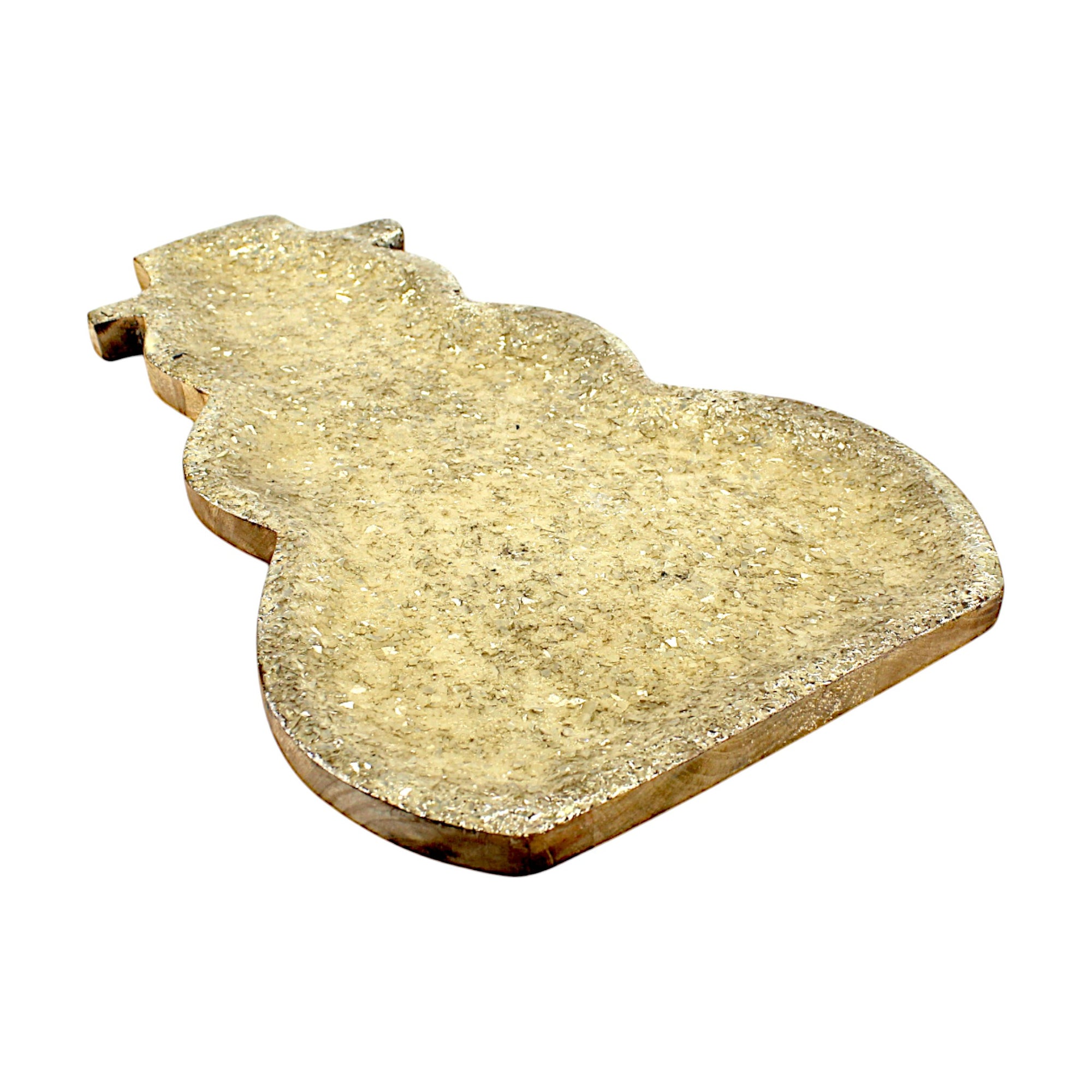 Mozek art  stylish design three aluminium bird beautiful look serving wooden Tray